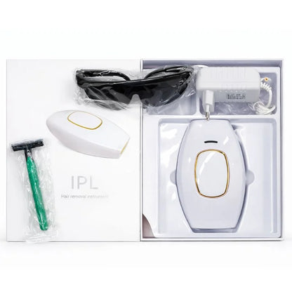 IPL Laser Hair Removal Device – Painless Hair Reduction at Home for Women