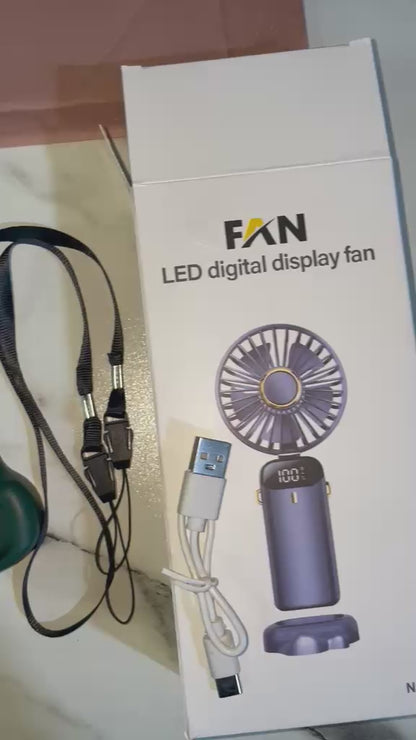 Portable Mini Hand Fan  | USB Rechargeable